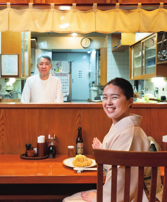代々たゆまぬ手仕事で旨さを伝える西洋料理店, 心もお腹もときめく端正なカツレツ, 憩いの喫茶、気が利く手土産, 「上野はひとりでも楽しくおいしい町です」