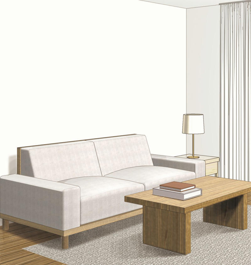悩み1：モノが多くてちらかっている, 悩み2：部屋が狭い, 悩み3：すでにある安い家具が気に入らない, 悩み4：すっきりしているけれど、なんだか殺風景