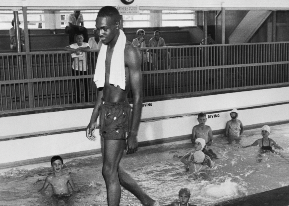 Segregation at the Pool First Man on the Moon, Women’s Liberation Movement, Equal Pay Conference, A Lone Contestant in Focus, Champion Among Peers, Billie Jean King Celebrates Victory, Twiggy, Face of a New Era, Hugh Hefner with His Bunnies, The Kennedys Enjoy a Summer Afternoon, Urban Girls Show Off Summer Style, Four Girls, Four Styles, Friends, Beach, and Beats, Poolside Poker Night, Playful Moments by the Sea, Black Students Register to Vote, Martin Luther King at the Civil Rights Act Signing, Woolworth’s Desegregated, Summer of Love Vibes, Jimi Hendrix Arrives, George Harrison at a Festival, The Beatles Drop ‘Sgt. Pepper’, Segregation at the Pool, Heading Home After a Beach Day, Kids Running a Lemonade Stand, Hemlines Get Shorter, Family BBQ Gathering, Cooling Off in the Heat, Marsha Hunt, Activist and Actress, Nun Joining the Fun, Apollo 11 Crew