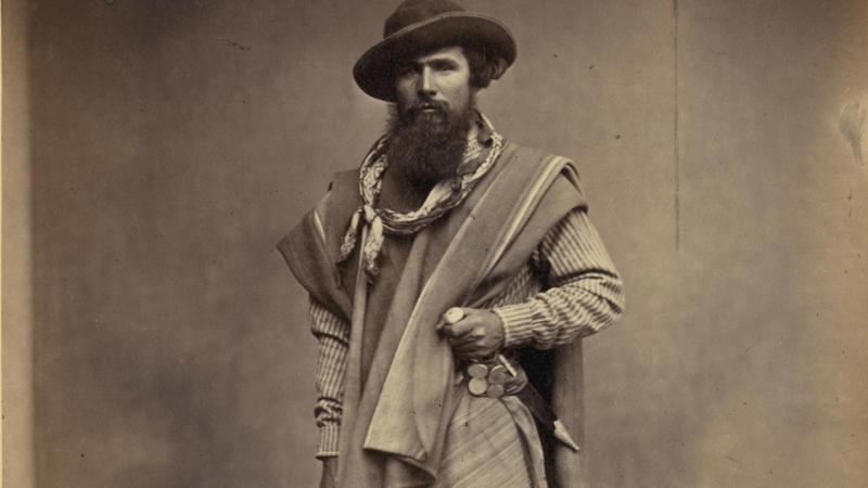 15. Gaucho Costume 1. Dashiki, 2. Herero Clothing, 3. Maasai Beadwork, 4. Chedda of Tlemcen, 6. Áo Dài, 8. Keffiyah, 10. Gákti, 11. Vyshyvanka, 12. Jingle Dress, 13. Ceinture Fléchée, 14. Charro Suit, 15. Gaucho Costume, 16. Poncho, 17. Koto, 18. Possum Cloak, 19. Piupiu, 20. Pareo
