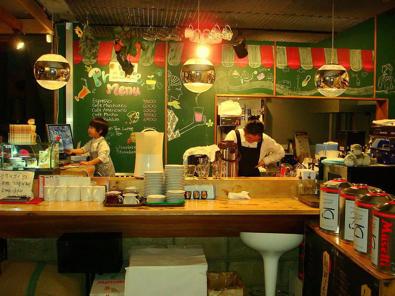 Coffee Prince Café Namsan Tower, Bukchon Hanok Village, Gyeongbokgung Palace, Gwanghwamun Square, Lotte World, Dongdaemun Design Plaza, Itaewon District, Yonsei University, Han River Parks, Cheonggyecheon Stream, Deoksugung Palace Stonewall Walkway, Seoul Fortress Wall, COEX Aquarium, Coffee Prince Café, Dal.komm Coffee, Seoul's Drama Legacy Lives On