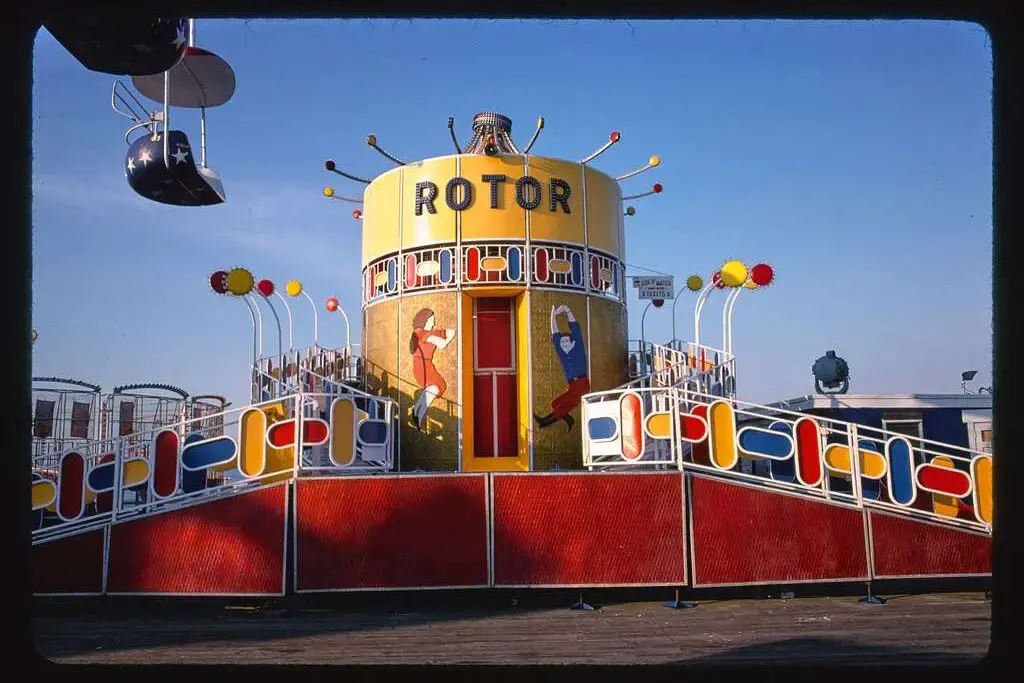 1. The Rotor, 2. The Human Cannonball, 3. Freak Shows, 4. Shooting Galleries with Real Guns, 5. The Swing Carousel Without Safety Restraints, 6. The Diving Horses, 7. The Wall of Death, 8. The House of Mirrors with Glass Panels, 9. The Tilt-A-Whirl Without Restraints, 10. Sideshows with Wild Animals, 11. The High-Flying Trapeze Without Nets, 12. The Gravitron with Zero Ventilation