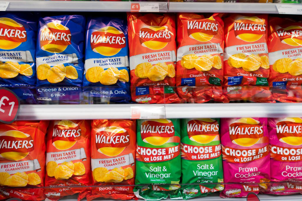 Walkers to launch two permanent new crisp flavours for first time in decades