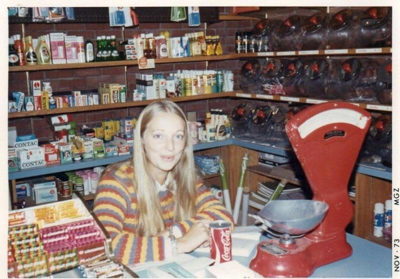 1. Country Store in Oklahoma (1940), 2. Uncle Newt’s Store in Hardin, Tennessee (1945), 3. Woman Looking in a ‘Men Only’ Machine at the Vermont Country Store (1954), 4. Checking Out at a Lynchburg, Tennessee, Store (1972), 5. Double Decker Store in Prospect Hill, North Carolina (1940), 6. McLeary Store, Outside of Salem, Oregon (1959), 7. W.B. Queen, a Fiddler, Playing in a Country Store in Tellico Plains, Tennessee (1941), 8. Soldiers From Fort Benning Playing Pinball in an Alabama Country Store (1941), 9. Putting Ice in the Soft Drink Refrigerator at a Store in Arkansas (1938), 10. General Store in Bigheart, Oklahoma (1908), 11. Grinding Coffee at the General Store in Castolon, Texas (1939), 12. Poolroom at the General Store in Granville County, North Carolina (1940), 13. Manning the Counter (1973), 14. General Store in Moundville, Alabama (1936), 15. Dowd’s Store in Fibre, Michigan (1952), 16. Farm Boy at a General Store Pop Stand in Iowa (1939), 17. Country Store Off a Dirt Road in North Carolina (1939)