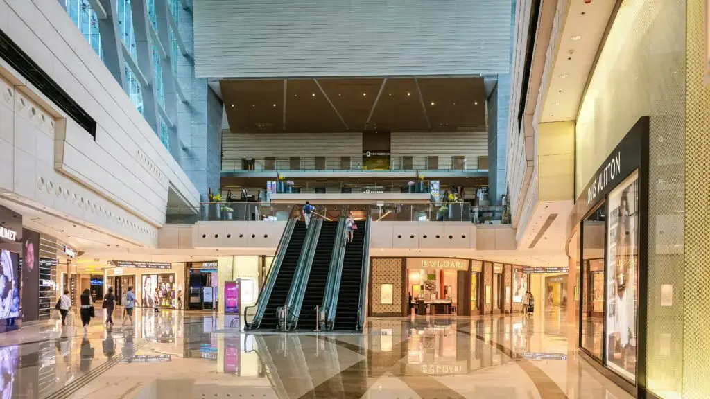 1. Valley View Center – Dallas, Texas, 2. Northland Center – Southfield, Michigan, 3. Valley View Center – Aurora, Ohio, 4. Golden Hills Mall – Golden, Colorado, 5. Eastland Mall – Harper Woods, Michigan, 6. Forest Park Mall – St. Louis, Missouri, 7. Southwyck Mall – Toledo, Ohio, 8. New Orleans Centre – New Orleans, Louisiana, 9. Rolling Acres Mall – Akron, Ohio, 10. Metro Center Mall – Phoenix, Arizona, 11. Northlake Mall – Atlanta, Georgia, 12. Cascade Mall – Burlington, Washington