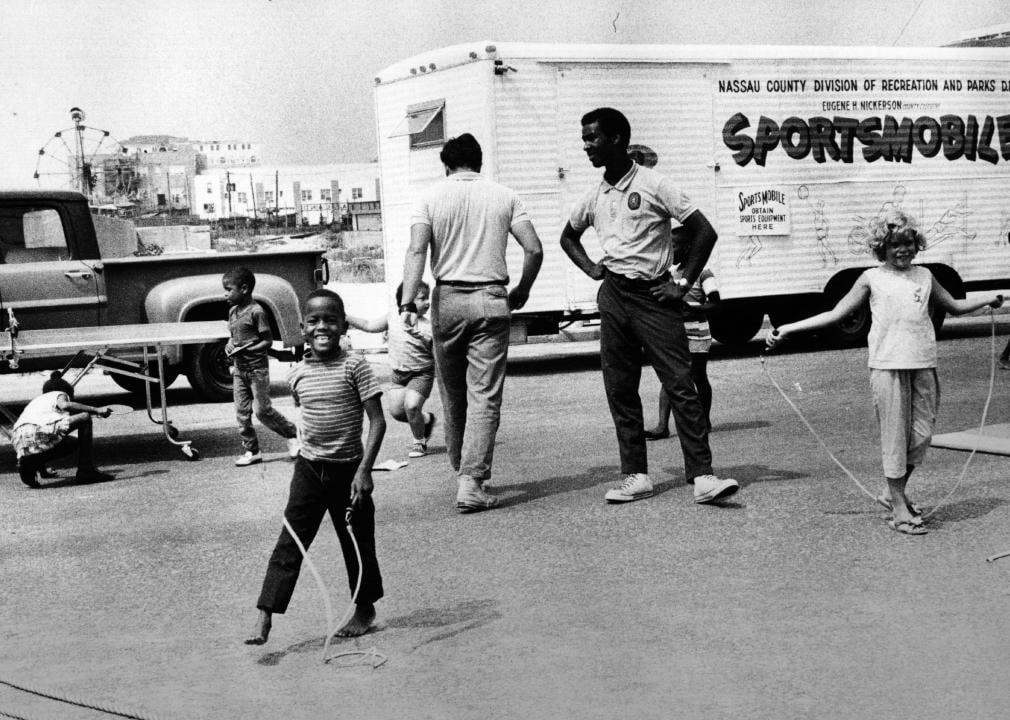 Summer Fun at Coney Island, Life in Color, City Kids Beat the Heat, Hippies Relaxing in the Park, Teamwork by the Shore, Beachside Embrace, Summer Stunts, Beachside Gathering, Summer Moves and Moments, Jump Rope by the Shore, Ballpark Bites, Summer Camp Stories, Four Water Carriers, Young Love, Martin Luther King Prepares to Sign, Naptime on a Beetle, Woodstock Crowd Energy, Sammy Davis Jr. Stays in Shape, Rolling Stones Take New York, Bob Dylan and Joan Baez Together, March on Washington for Voting Rights, Camp Rhoda Summer Spirit, Cooling Off, Parade in White Dresses, Heading Out for Adventure, Family Moment on the Ferry, City Summer Fun