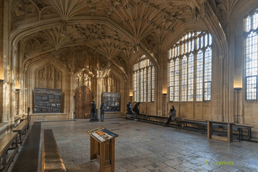 #13: Oxford University – The Theory of Everything (2014), Harry Potter (2001–2011) #1: The Rocky Steps – Rocky (1976) (Philadelphia, PA), #3: Monument Valley – Stagecoach (1939) and Many Westerns (UT/AZ Border), #4: The Stanley Hotel – The Shining (1980) (Estes Park, CO), #7: Tatooine Sets – Star Wars (1977) (Tunisia), #9: Katz’s Delicatessen – When Harry Met Sally (1989) (New York City, NY), #10: Downtown Savannah – Forrest Gump (1994) (Savannah, GA), #12: Highclere Castle – Downton Abbey (2010–2015) (Hampshire, England), #13: Oxford University – The Theory of Everything (2014), Harry Potter (2001–2011), #15: Griffith Observatory – Rebel Without a Cause (1955), La La Land (2016) (Los Angeles, CA), #16: Timberline Lodge – The Shining (1980) (Mt. Hood, OR), #18: The Bench at Notting Hill – Notting Hill (1999) (London, England), #19: The Beach – The Goonies (1985) (Cannon Beach, OR), #21: Baker Street – Sherlock Holmes (2009) (London, England), #22: Skellig Michael – Star Wars: The Last Jedi (2017) (Ireland), #24: Rydell High – Grease (1978) (Venice High School, Los Angeles, CA), #25: Bodega Bay – The Birds (1963) (Bodega, CA)