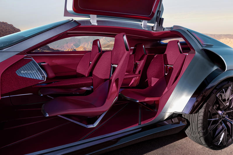 What’s cool about the Cadillac Elevated Velocity?, The look of tomorrow's Cadillacs, Infrared light and ‘dust-phobic vibration’, Interior luxury