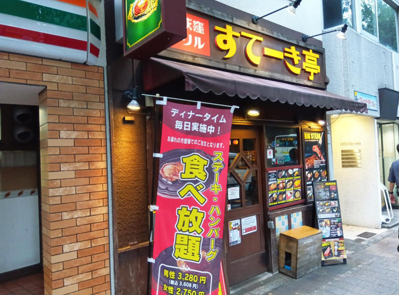 ・すてーき亭の食べ放題, ・まずはステーキ, ・続いてハンバーグ, ・計算してみた結果, ・今回紹介した店舗の情報