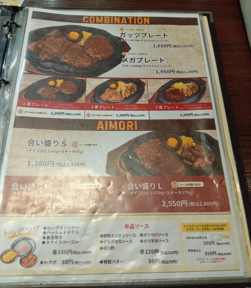 ・すてーき亭の食べ放題, ・まずはステーキ, ・続いてハンバーグ, ・計算してみた結果, ・今回紹介した店舗の情報
