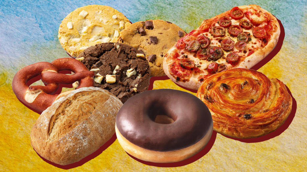 We tried every item from Lidl’s bakery — 39p item with ‘no faults’ was the best Chocolate Iced Doughnut, 39p, Cheese Twist, 99p, Ultimate Chocolate Brownie, 89p, Toffee Filled Yum Yum, 79p, Chocolate Cronut, 79p, Seeded Sourdough Loaf, £1.99, Pretzel, 79p, Mozzarella and Pesto Pizza, £1.29, White Crusty Roll, 29p, Chocolate Hazelnut Croissant, 69p, Apple Turnover, 69p, Blueberry Filled Muffin, 89p, Large White Sourdough Bloomer, £1.99, Ancient Grain Roll, 35p, Vegetable Pizza Slice, 99p, Triple Chocolate Cookie, 55p, Belgian Bun, 79p, White Artisan Baguette, 99p, Margherita White Cheddar Pizza, 99p, Petit Pain, 29p, Chocolate Twist, 69p, Crusty Wheat & Rye Bloomer, £1.99, Pastel de Nata, 69p, Chocolate Hazelnut Doughnut, 79p, Sticky Cinnamon Bun, 79p, Rosemary and Sea Salt Focaccia Roll, 69p, Pain aux Raisin, 69p, Demi Baguette, 39p, Almond Croissant, 69p, Cheese Pretzel Roll, 35p, Maple and Pecan Plait, 69p, Stonebaked Panini Roll, 35p, Milk Chocolate Cookie, 55p, Pink Iced Ring Doughnut, 39p, White Chocolate Cookie, 55p, Jam Filled Doughnut, 49p, All Butter Croissant, 59p, All Butter Pain au Chocolat, 69p, Low GI Multiseed Cobb, £1.99, Chocolate Filled Muffin, 89p, Stonebaked White Roll, 35p, The best of Lidl's limited-edition bakery items…