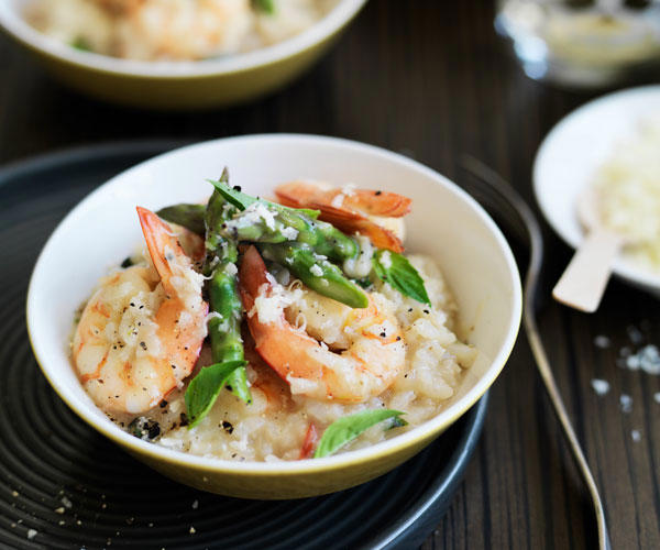 Which rice is best for risotto?,          Julie Goodwin’s lemon &amp; spinach risotto      ,          Oven-baked risotto with chicken, rocket and tomato      ,          Baked pumpkin, sage and camembert risotto      ,          Pumpkin risotto with Italian sausage &amp; rosemary      ,          Prawn, rosemary and corn risotto      ,          Mushroom brown rice risotto      ,          Baked asparagus risotto      ,          Fennel, lemon, pea and prawn risotto      ,          Pumpkin, pea &amp; fetta baked risotto      ,          Tuna, spinach and broccolini baked risotto      ,          Pea and barley risotto with garlic prawns      ,          Prawn and asparagus risotto      ,          Pearl barley risotto with haloumi crumbs      ,          Leek and pumpkin risotto      ,          Bacon, mushroom and kale risotto      ,          Butter miso mushroom risotto      ,          Oven-baked tuna risotto      ,          Really good mushroom risotto      ,          Zucchini, pea and mint risotto      ,          Blue cheese and radicchio baked risotto      ,          Oven-baked seafood risotto      ,          Pumpkin and chorizo risotto      ,          Oven-baked risotto with Italian sausages      