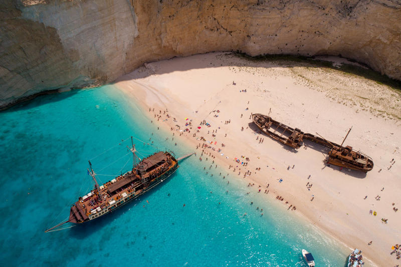 Santorini’s slowdown, Paradise Iost , The tide turns, Top airport arrivals from British tourists in 2024, Overcrowded islands, Wildfires and the climate crisis