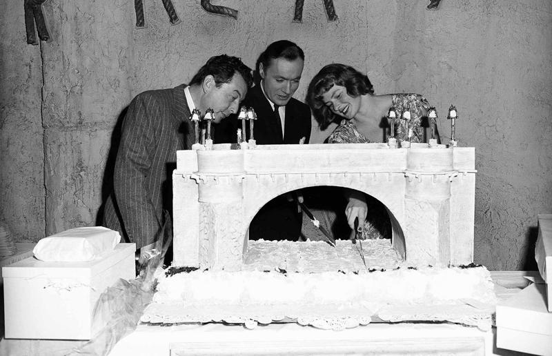 23. Maurice Chevalier's musical cake, 1956, 22. Hank Aaron's baseball tableau cake, 1973, 21. A super-sized sombrero cake, 1933, 20. Pavarotti's artistic cake portrait, 1980, 19. Ingrid Bergman and Charles Boyer's joint birthday cake, 1946, 18. Denise Grey's dual pink birthday cakes, 1985, 17. An elaborate Alice in Wonderland cake, 1932, 16. Shirley Temple's seventh birthday cake, 1936, 15. An extravagant Arc de Triomphe cake, 1983, 14. Glen Campbell's lifelike guitar cake, 1973, 13. A gravity-defying hot air balloon cake, 1933, 12. Elizabeth Taylor's front page cake, 1982, 11. Chuck Berry's rock 'n' roll cake, 1986, 10. Prince Charles' regal 40th birthday cake, 1988, 9. Princess Irene's nautical cake, 1951, 8. An architectural birthday cake, 1981, 7. Queen Charlotte's giant birthday cake, 1930, 6. Franklin D. Roosevelt's monumental birthday cake, 1940, 5. Winston Churchill's 80th birthday cake, 1954, 4. Harry Truman's five-tier birthday cake, 1954, 3. Charlie Chaplin's five-foot birthday cake, 1966, 2. John F. Kennedy's 44th birthday cake, 1961