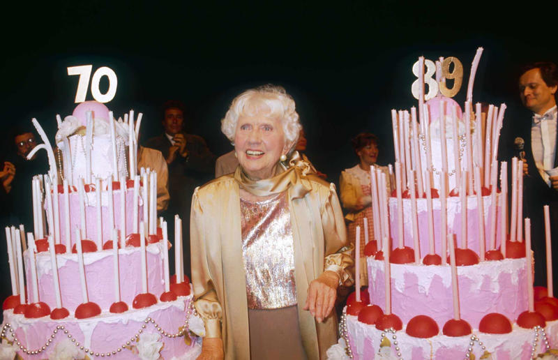 23. Maurice Chevalier's musical cake, 1956, 22. Hank Aaron's baseball tableau cake, 1973, 21. A super-sized sombrero cake, 1933, 20. Pavarotti's artistic cake portrait, 1980, 19. Ingrid Bergman and Charles Boyer's joint birthday cake, 1946, 18. Denise Grey's dual pink birthday cakes, 1985, 17. An elaborate Alice in Wonderland cake, 1932, 16. Shirley Temple's seventh birthday cake, 1936, 15. An extravagant Arc de Triomphe cake, 1983, 14. Glen Campbell's lifelike guitar cake, 1973, 13. A gravity-defying hot air balloon cake, 1933, 12. Elizabeth Taylor's front page cake, 1982, 11. Chuck Berry's rock 'n' roll cake, 1986, 10. Prince Charles' regal 40th birthday cake, 1988, 9. Princess Irene's nautical cake, 1951, 8. An architectural birthday cake, 1981, 7. Queen Charlotte's giant birthday cake, 1930, 6. Franklin D. Roosevelt's monumental birthday cake, 1940, 5. Winston Churchill's 80th birthday cake, 1954, 4. Harry Truman's five-tier birthday cake, 1954, 3. Charlie Chaplin's five-foot birthday cake, 1966, 2. John F. Kennedy's 44th birthday cake, 1961