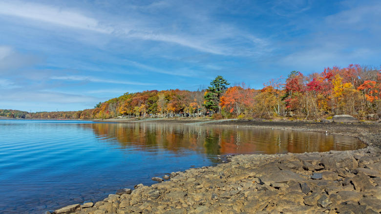 Lake Wallenpaupack In The Poconos, Pennsylvania's Share Of Lake Erie Is Also A Favorite Of Snakes, The Susquehanna River Passing Through, New York, Maryland, And Pennsylvania, Beltzville Lake In The Beltzville State Park, The Pymatuning Reservoir Near Ohio