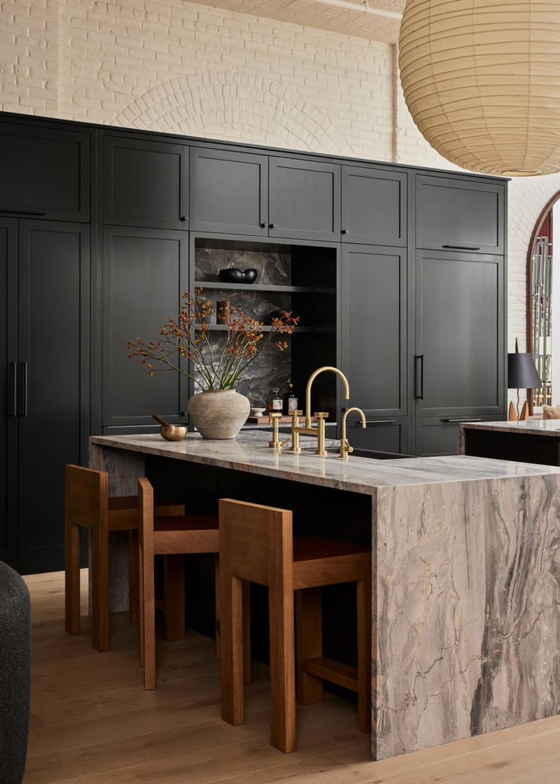 Warmer Neutrals, Deep, Moody Colors, “Muddy” Pastels, Pockets of Bold Color