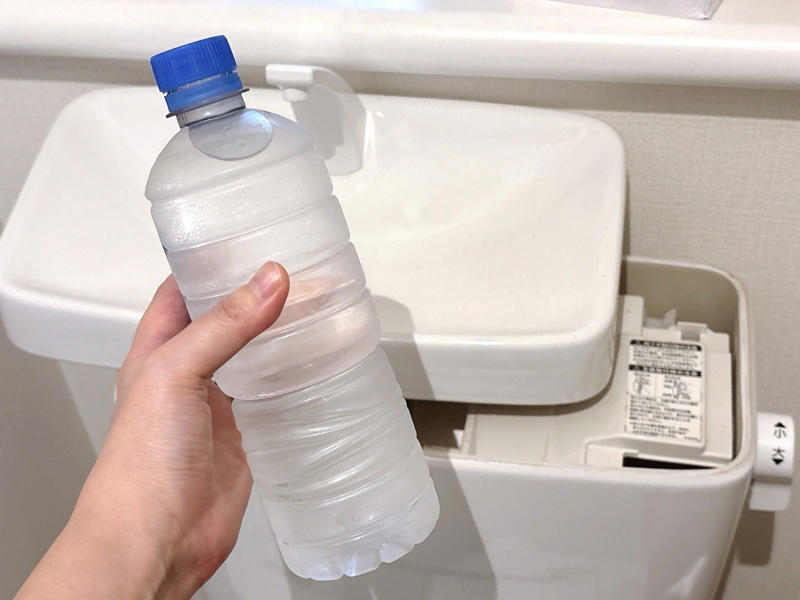 NGその1．トイレを毎回小レバーで流す, NGその2．トイレタンクにペットボトルを沈める, NGその3．まとめて流す, 間違った節水は高くつく！