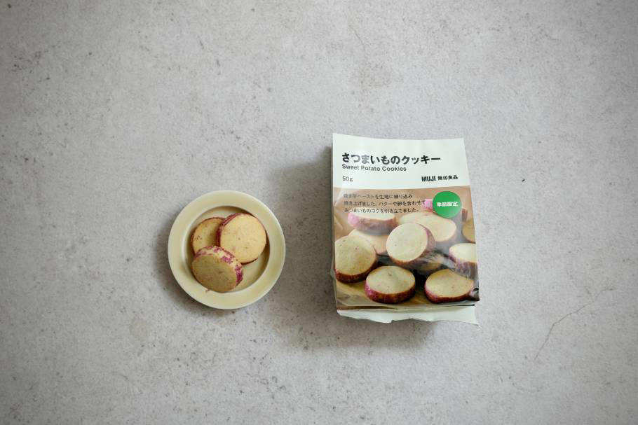さつまいもの甘い香りがストレートに広がる「安納芋のドーナツ」, 見た目のかわいさも好評。一度食べるとクセになる「さつまいもクッキー」, ダイスカットしたさつまいもをトッピングした「スイートポテトケーキ」, 一口で食べてしまうにはもったいない。やさしい甘さが人気の「安納芋まんじゅう」 