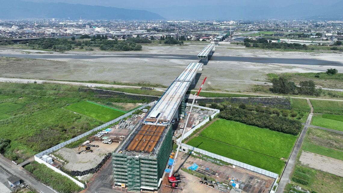 山梨県内で進む「橋の建設」, 予定より1年延びた完成時期, 静岡工区も着工に向けた動き, 県との対話「完了」へ大きく進展, JR東海は率先して情報開示を