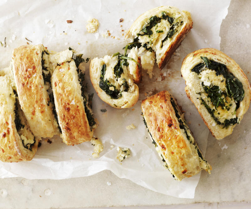          Spinach pasta with hot smoked salmon      ,          Air fryer hot honey salmon salad      ,          Air fryer puff pastry twists with spinach &amp; fetta      ,          Pork in creamy lemon and spinach sauce      ,          Julie Goodwin’s lemon &amp; spinach risotto      ,          Spinach dip cob loaf      ,          Chickpea, gnocchi and spinach curry      ,          Ocean trout, spinach and mustard hand pies      ,          Spinach, tomato and lemon one pot linguine      ,          Roast pumpkin, spinach and fetta salad      ,          Ricotta and spinach pasta shell bake      ,          Beef, haloumi and spinach borek      ,          Chicken hunza pie      ,          Spinach gozleme      ,          Make mushroom, ham and spinach omelettes in your sausage roll maker      ,          Spinach, cheese and potato cannelloni      ,          Creamy mushroom and spinach gnocchi      ,          Mushroom and spinach bruschetta      ,          Spinach &amp; ricotta stuffed pasta shell bake      ,          Spinach tart with oat pastry      ,          Pasta with spinach, mushrooms and almonds      ,          Spicy lamb, spinach and fetta pizzas      ,          Roast pumpkin and spinach lasagne      ,          Cheesy spinach muffins      ,          Spinach pie      ,          Lamb and spinach gozleme      