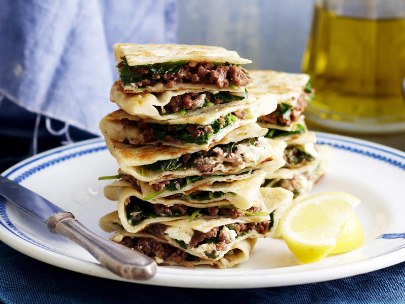          Spinach pasta with hot smoked salmon      ,          Air fryer hot honey salmon salad      ,          Air fryer puff pastry twists with spinach &amp; fetta      ,          Pork in creamy lemon and spinach sauce      ,          Julie Goodwin’s lemon &amp; spinach risotto      ,          Spinach dip cob loaf      ,          Chickpea, gnocchi and spinach curry      ,          Ocean trout, spinach and mustard hand pies      ,          Spinach, tomato and lemon one pot linguine      ,          Roast pumpkin, spinach and fetta salad      ,          Ricotta and spinach pasta shell bake      ,          Beef, haloumi and spinach borek      ,          Chicken hunza pie      ,          Spinach gozleme      ,          Make mushroom, ham and spinach omelettes in your sausage roll maker      ,          Spinach, cheese and potato cannelloni      ,          Creamy mushroom and spinach gnocchi      ,          Mushroom and spinach bruschetta      ,          Spinach &amp; ricotta stuffed pasta shell bake      ,          Spinach tart with oat pastry      ,          Pasta with spinach, mushrooms and almonds      ,          Spicy lamb, spinach and fetta pizzas      ,          Roast pumpkin and spinach lasagne      ,          Cheesy spinach muffins      ,          Spinach pie      ,          Lamb and spinach gozleme      