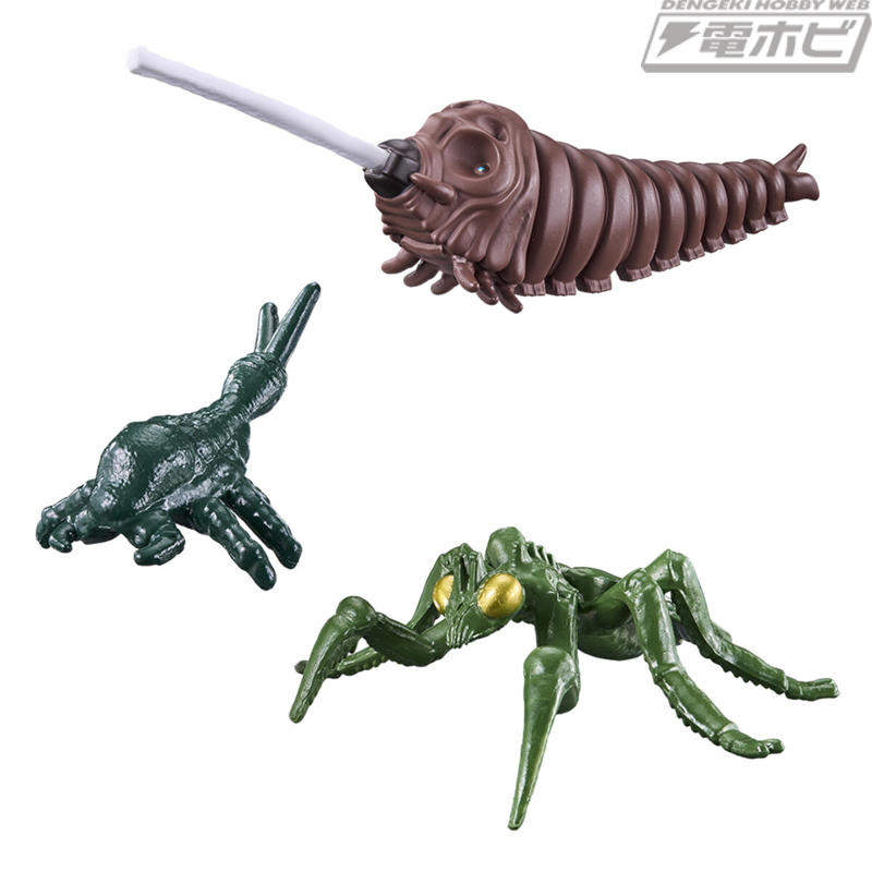 ゴジバースト へドラ(1971), ゴジバースト ガイガン(2004), ゴジバースト ゴジラ(1991), ゴジバースト ビオランテ(花獣形態), ゴジバースト モスラ(1992) ＆３式機龍 メーサーブレード ・バックユニット, ゴジバースト モスラ(1992)幼虫＆カマキラス(2004)＆ショッキラス, ゴジバースト ３式機龍, ゴジバースト ガトリングガイガン, ゴジバースト バーニングゴジラ, ゴジバースト イマジネーションセット