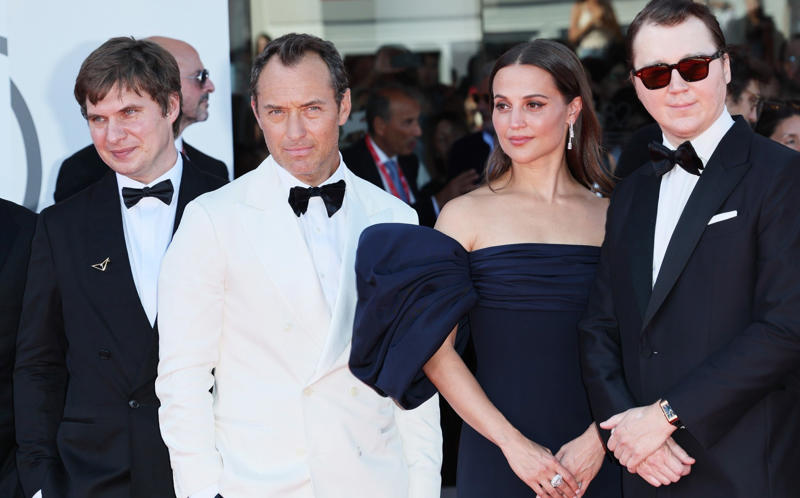 Jude Law Alicia Vikander Emma Watson, Léa Seydoux, Alessandra Ambrosio, Rooney Mara, Oscar Isaac, Jason Momoa, Rebecca Ferguson, Idris Elba and Sabrina Dhowre Elba, Greta Lee, Eva Herzigová, Marc Jacobs and Sofia Coppola, Sofia Coppola, Idris Elba, Colman Domingo, Amanda Seyfried, Emily Blunt, Dwayne Johnson, Thomasin McKenzie, Kaia Gerber and Lewis Pullman, Cate Blanchett, Charlotte Rampling, Jude Law Alicia Vikander, Alicia Vikander, Alexa Chung, Phillipa Coan, Cate Blanchett Charlotte Rampling, Jude Law, Da'Vine Joy Randolph, Rosie Huntington-Whiteley, Emilia Jones, Mia Goth, Leslie Bibb, Aaron Taylor-Johnson, Molly Gordon, Gemma Chan, Felix Kammerer, Emma Corrin, Tilda Swinton, Jacob Elordi, Suki Waterhouse, Sarah Catherine Hook, Callum Turner, Shailene Woodley, Kate Moss, Julia Roberts, Ayo Edebiri, Chloe Sevigny, Monica Barbaro, Andrew Garfield, Clooneys, Laura Dern, Eve Hewson, Naomi Watts and Billy Crudup, Riley Keough, Noah Baumbach and Greta Gerwig, Alba Rohrwacher, Emily Mortimer, Adam Sandler, Nicole Avant, Emma Stone, Alicia Silverstone, Noomi Rapace, Willem Dafoe, Chioma Nnadi, Jesse Plemons, Kim Novak, Kim Kardashian, George Clooney