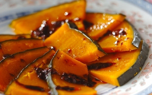 カボチャのレンジ煮, カボチャの揚げ焼き, カボチャのオーブン焼き, カボチャのチーズ焼き, カボチャのクリームチーズ和え, カボチャのゴマきな粉和え