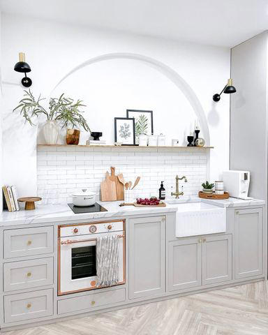 Matte White, Unlacquered Brass, Polished Nickel, Glass Front or Glossy Finishes, Colored Enamel Finishes