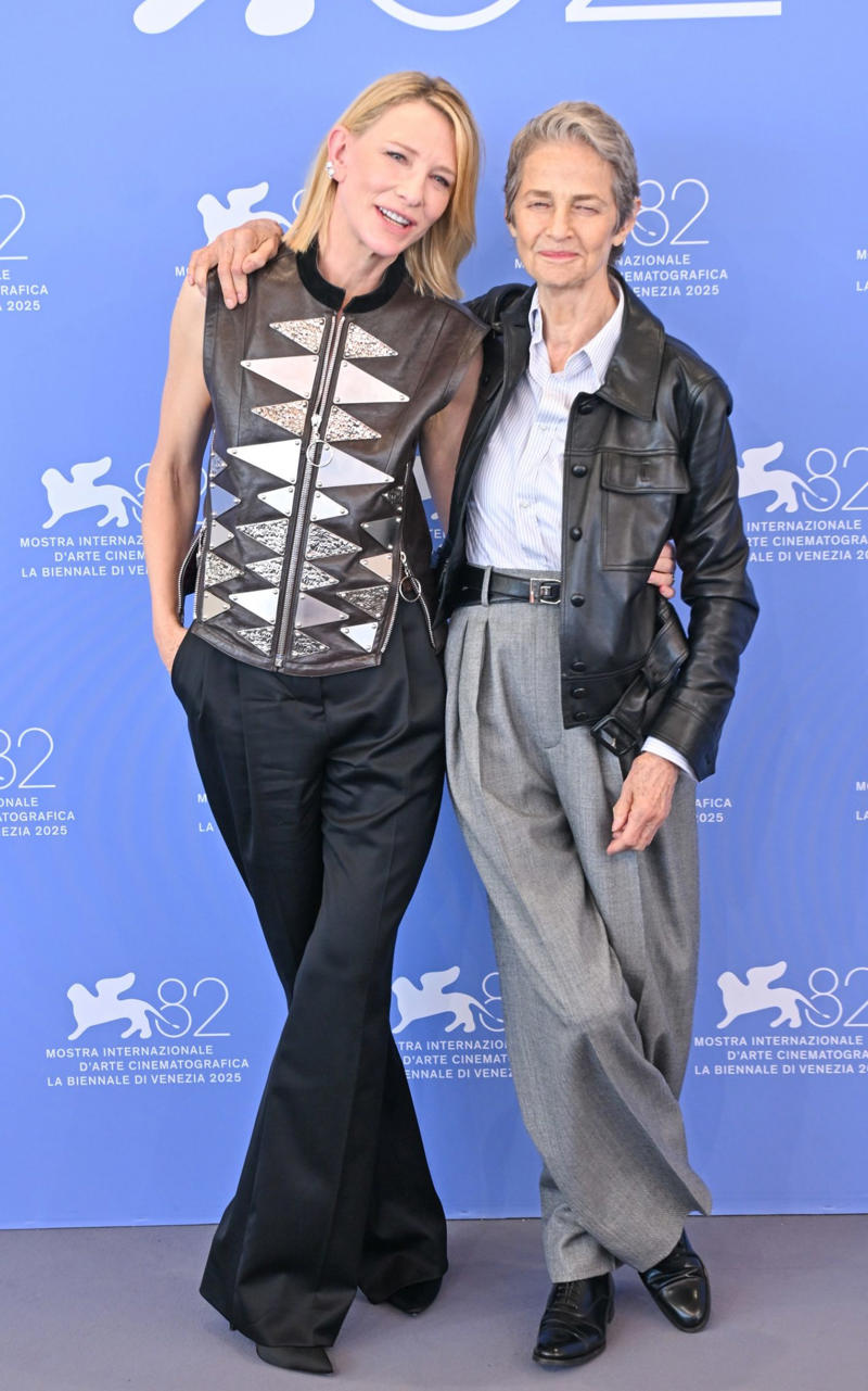 Cate Blanchett Charlotte Rampling Emma Watson, Léa Seydoux, Alessandra Ambrosio, Rooney Mara, Oscar Isaac, Jason Momoa, Rebecca Ferguson, Idris Elba and Sabrina Dhowre Elba, Greta Lee, Eva Herzigová, Marc Jacobs and Sofia Coppola, Sofia Coppola, Idris Elba, Colman Domingo, Amanda Seyfried, Emily Blunt, Dwayne Johnson, Thomasin McKenzie, Kaia Gerber and Lewis Pullman, Cate Blanchett, Charlotte Rampling, Jude Law Alicia Vikander, Alicia Vikander, Alexa Chung, Phillipa Coan, Cate Blanchett Charlotte Rampling, Jude Law, Da'Vine Joy Randolph, Rosie Huntington-Whiteley, Emilia Jones, Mia Goth, Leslie Bibb, Aaron Taylor-Johnson, Molly Gordon, Gemma Chan, Felix Kammerer, Emma Corrin, Tilda Swinton, Jacob Elordi, Suki Waterhouse, Sarah Catherine Hook, Callum Turner, Shailene Woodley, Kate Moss, Julia Roberts, Ayo Edebiri, Chloe Sevigny, Monica Barbaro, Andrew Garfield, Clooneys, Laura Dern, Eve Hewson, Naomi Watts and Billy Crudup, Riley Keough, Noah Baumbach and Greta Gerwig, Alba Rohrwacher, Emily Mortimer, Adam Sandler, Nicole Avant, Emma Stone, Alicia Silverstone, Noomi Rapace, Willem Dafoe, Chioma Nnadi, Jesse Plemons, Kim Novak, Kim Kardashian, George Clooney