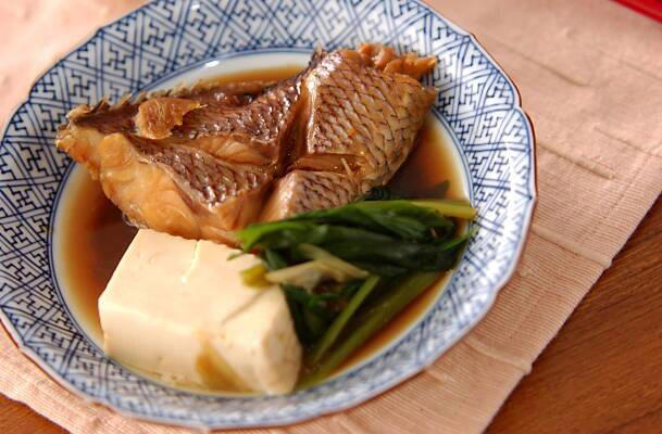 ・甘辛ふっくらタイの煮付け, ・切り身で簡単！ 鯛のアクアパッツァ, ・生トマトで！ 短時間でトマトソースに 鯛をオシャレに, ・グリルで手軽に！ 鯛の塩焼き, ・鯛のマスタード焼き菜の花添え, ・簡単華やか！ タイのカルパッチョ, ・中華風鯛の刺身, ・鯛の和風カルパッチョ, ・豪快！ 宇和島風鯛めし, ・白身魚の梅肉蒸し, ・鯛の中華蒸し　電子レンジで簡単, ・鯛とタケノコ蒸し青のりあんかけ