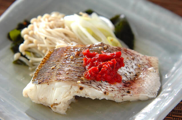 ・甘辛ふっくらタイの煮付け, ・切り身で簡単！ 鯛のアクアパッツァ, ・生トマトで！ 短時間でトマトソースに 鯛をオシャレに, ・グリルで手軽に！ 鯛の塩焼き, ・鯛のマスタード焼き菜の花添え, ・簡単華やか！ タイのカルパッチョ, ・中華風鯛の刺身, ・鯛の和風カルパッチョ, ・豪快！ 宇和島風鯛めし, ・白身魚の梅肉蒸し, ・鯛の中華蒸し　電子レンジで簡単, ・鯛とタケノコ蒸し青のりあんかけ