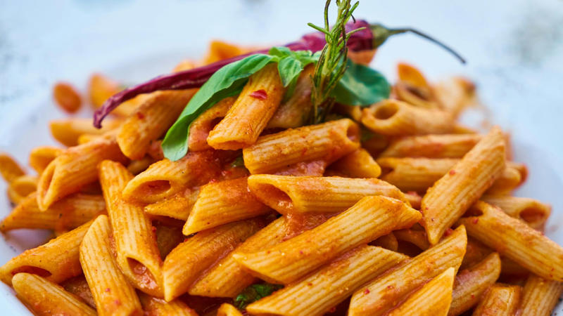 6. Gigi Hadid’s Spicy Vodka Pasta 1. Baked Feta Pasta, 2. Dense Bean Salad, 3. Cloud Bread, 4. Dalgona Coffee, 5. Leftover Salmon Bowl, 6. Gigi Hadid’s Spicy Vodka Pasta, 7. Pizza Beans, 8. Parmesan Crusted Potatoes, 9. Lasagna Soup, 10. Feta Fried Egg, 1. Nature's Cereal, 2. Chamoy Pickle, 3. Smash Burgers, 4. Cereal Milk Lattes, 5. Butter Boards, 6. Corn Ribs, 7. Rainbow Bagels, 8. Cotton Candy Burritos, 9. Avocado Lattes, 10. Galaxy Desserts