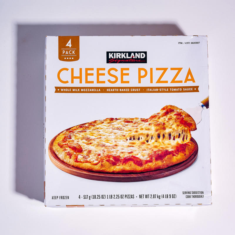   1. 11. Trader Joe’s Organic 3 Cheese Pizza ,   1. 10. Great Value (Walmart) Thin &amp; Crispy Four Cheese Pizza ,   1. 9. Jack’s Original Thin Cheese Pizza ,   1. 8. California Pizza Kitchen Crispy Thin Crust Four Cheese Pizza ,   1. 6. (tie) Red Baron Classic Crust Four Cheese Pizza ,   1. 6. (tie) Tombstone Original Crust 5 Cheese Pizza ,   1. 5. Freschetta Naturally Rising Crust Four Cheese Pizza ,   1. 4. Screamin’ Sicilian Thin &amp; Crispy Cheese Pizza ,   1. 3. Kirkland Signature (Costco) Cheese Pizza ,   1. 2. 365 (Whole Foods) Thin Crust Four Cheese Pizza ,   1. 1. DiGiorno Classic Crust Cheese Pizza 