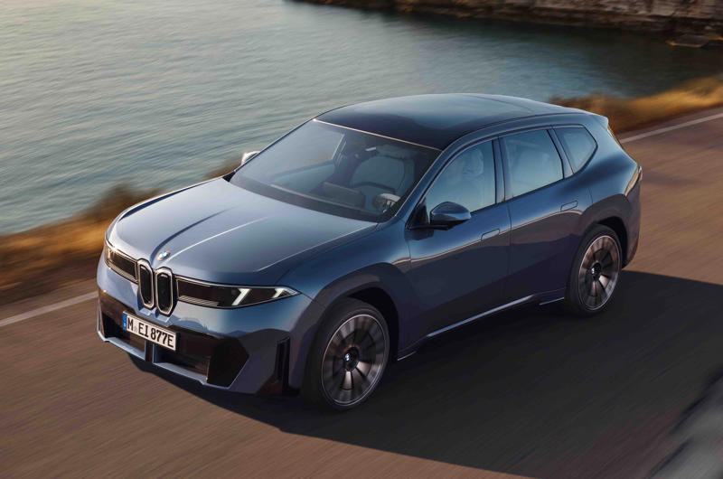 The new BMW iX3 will travel more than 800km on a charge