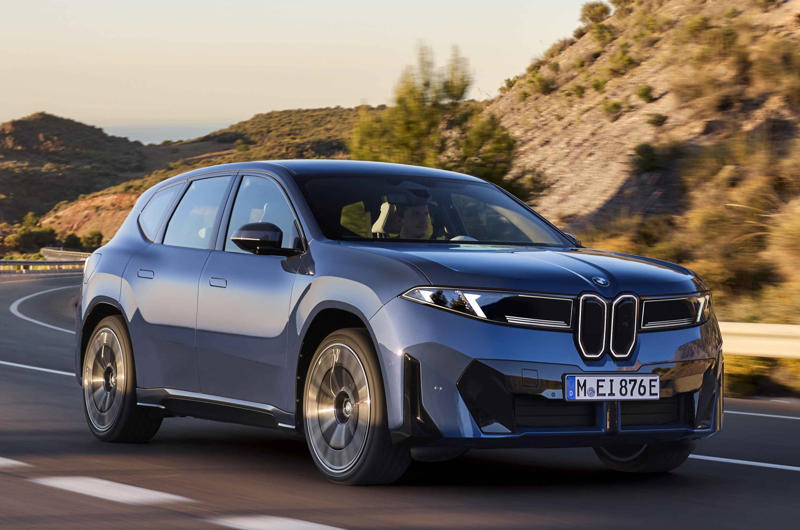 The new BMW iX3 will travel more than 800km on a charge