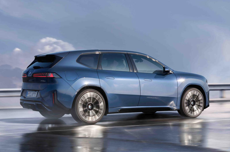 The new BMW iX3 will travel more than 800km on a charge
