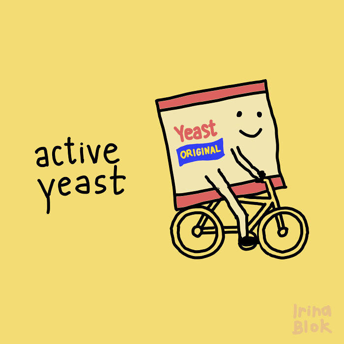 #19 Active Yeast #1 Microwave, #3 Mug Shot, #5 Dirty Dishes, #7 Tired, #9 Boxer Shorts, #11 Minds, #13 Straight As, #15 Guinea Pig, #17 Salad Dressing, #19 Active Yeast, #21 Quick Question, #23 Honeycomb, #25 Happy Pills, #27 Save
