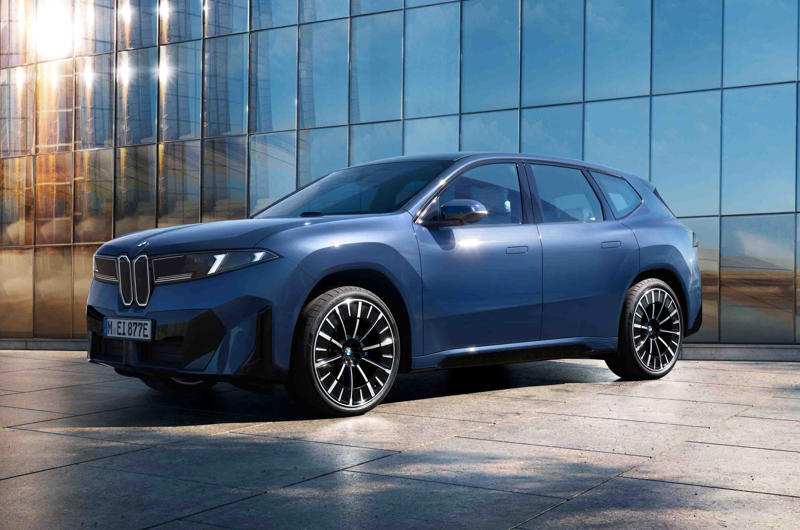 The new BMW iX3 will travel more than 800km on a charge