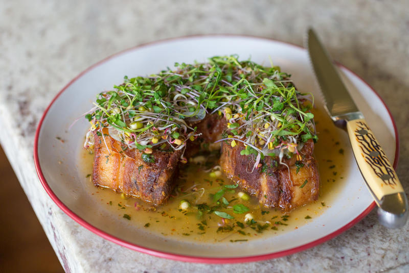 Berenjak — Arts District, Max &amp; Helen’s — Larchmont, Maydan Market — West Adams, Corridor 109 — Melrose Hill, Lapaba — Koreatown, Broken Spanish — Culver City, The Wilkes — Brentwood Village, Hermon’s — Hermon, El Moro — Echo Park