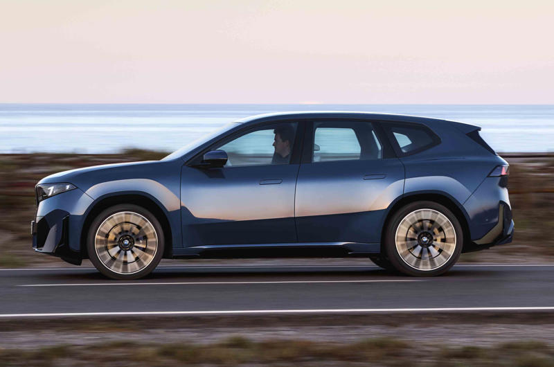 The new BMW iX3 will travel more than 800km on a charge