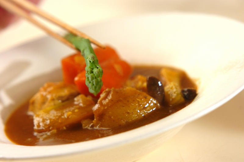 野菜たっぷりスープカレー, ソーセージのスープカレー, たっぷり夏野菜のスープカレー, 簡単1人分スープジャーdeスープカレー, レンジ圧力鍋で野菜と手羽元のスープカレー