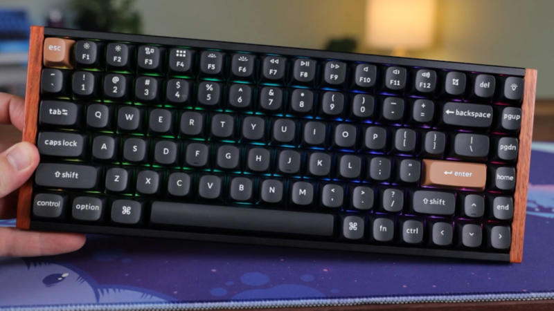5. Keychron K2 HE 1. Razer Deathstalker V2 Pro, 2. Corsair K65 RGB (Original), 3. Logitech G910 Orion Spark, 4. Redragon K552 Kumara, 5. Razer Ornata Chroma, 6. Anne Pro 2, 7. Razer Cynosa V2, 8. Cooler Master CK721, 9. Roccat Magma, 10. MSI Vigor GK50 Elite, 1. Wooting 80HE, 2. SteelSeries Apex Pro TKL Gen 3, 3. Keychron Q3 Max, 4. NuPhy Field75HE, 5. Keychron K2 HE, 6. Corsair K70 Core, 7. Lemokey L3, 8. Asus ROG Strix Scope II 96 Wireless, 9. Wooting 60HE+, 10. G.Skill KM250 RGB