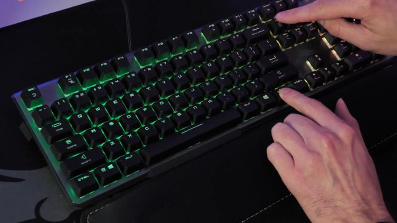 10. MSI Vigor GK50 Elite 1. Razer Deathstalker V2 Pro, 2. Corsair K65 RGB (Original), 3. Logitech G910 Orion Spark, 4. Redragon K552 Kumara, 5. Razer Ornata Chroma, 6. Anne Pro 2, 7. Razer Cynosa V2, 8. Cooler Master CK721, 9. Roccat Magma, 10. MSI Vigor GK50 Elite, 1. Wooting 80HE, 2. SteelSeries Apex Pro TKL Gen 3, 3. Keychron Q3 Max, 4. NuPhy Field75HE, 5. Keychron K2 HE, 6. Corsair K70 Core, 7. Lemokey L3, 8. Asus ROG Strix Scope II 96 Wireless, 9. Wooting 60HE+, 10. G.Skill KM250 RGB
