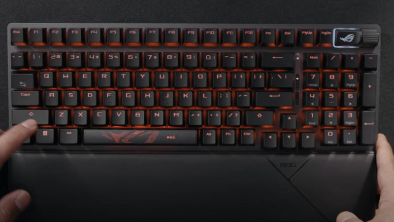 8. Asus ROG Strix Scope II 96 Wireless 1. Razer Deathstalker V2 Pro, 2. Corsair K65 RGB (Original), 3. Logitech G910 Orion Spark, 4. Redragon K552 Kumara, 5. Razer Ornata Chroma, 6. Anne Pro 2, 7. Razer Cynosa V2, 8. Cooler Master CK721, 9. Roccat Magma, 10. MSI Vigor GK50 Elite, 1. Wooting 80HE, 2. SteelSeries Apex Pro TKL Gen 3, 3. Keychron Q3 Max, 4. NuPhy Field75HE, 5. Keychron K2 HE, 6. Corsair K70 Core, 7. Lemokey L3, 8. Asus ROG Strix Scope II 96 Wireless, 9. Wooting 60HE+, 10. G.Skill KM250 RGB