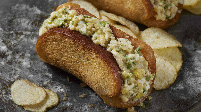 Beef Jelly Sandwich, Emergency Sandwich, Banana Sandwich, Makeshift Sandwiches, Elvis Sandwich, Frosted Sandwich Loaf, Welsh Rarebit, Oyster Club Sandwich, Braunschweiger, Peanut Butter And Mayonnaise Sandwich, Broiled Soup Sandwiches, Mock Ham Salad Sandwich, Egg And Sardine Sandwich, Potted Meat Sandwich, Cold Meatloaf Sandwich, Beef Tongue Sandwich