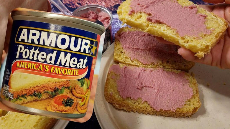 Beef Jelly Sandwich, Emergency Sandwich, Banana Sandwich, Makeshift Sandwiches, Elvis Sandwich, Frosted Sandwich Loaf, Welsh Rarebit, Oyster Club Sandwich, Braunschweiger, Peanut Butter And Mayonnaise Sandwich, Broiled Soup Sandwiches, Mock Ham Salad Sandwich, Egg And Sardine Sandwich, Potted Meat Sandwich, Cold Meatloaf Sandwich, Beef Tongue Sandwich