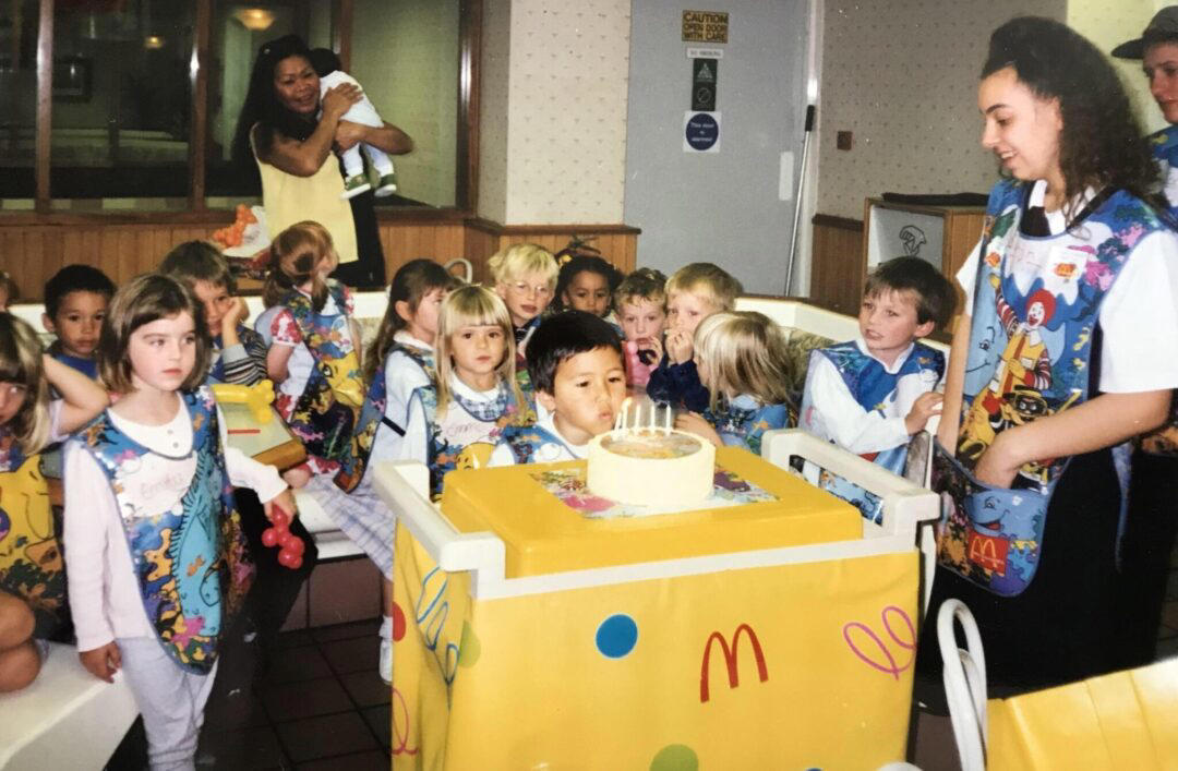 1. Childhood Memories Served With Burgers and Cabbage Patch Dolls, 2. ‘My Brother’s McDonald’s Birthday Party, 1994’, 3. Don’t Forget To Make a Wish!, 4. Happy Meals and Grimace Party Hats for the Win, 5. Surprise Cake Delivery From the McDonald’s Team, 6. ‘McDonald’s Birthday Parties, Complete With Ashtrays on the Tables’, 7. Happy Meals, Party Hats, and a Visit From Ronald Himself, 8. No McDonald’s Birthday Party Was Complete Without a Sheet Cake and Ronald’s Creepy Smile, 9. ‘McDonalds’ Birthday, 1987′, 10. From Cake to Conga Lines, McDonald’s Parties Really Had It All, 11. ‘Birthday Parties Were Great, Especially If They Were at McDonald’s’, 12. ‘McDonald’s Birthday Party, 1982’, 13. Shades On, Party Mode Activated at the Merry-Go-Round, 1980s, 14. Something Tells Us That Burger Wasn’t Up to Standard, 15. ‘My 4th birthday at McDonald’s 40 Years Ago’, 16. When McDonald’s Parties Brought Out Everyone’s Wildest Fits