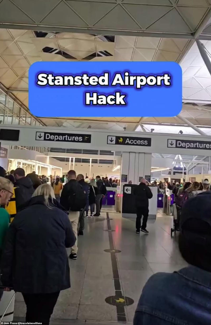 Traveller reveals trick to get through airport security fast